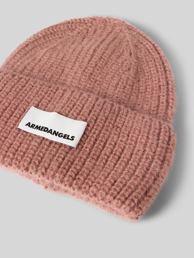 Armedangels Mütze aus Woll-Mohair-Mix Modell 'SNOWAA' Mauve 2