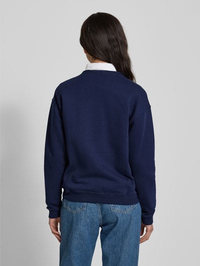 Polo Ralph Lauren Oversized Sweatshirt mit Logo-Stitching Marine 5