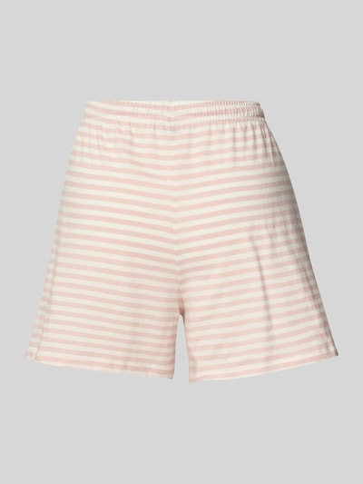 Jake*s Casual Pyjama-Shorts mit elastischem Bund Hellrosa 3