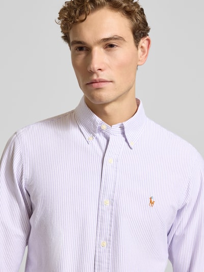 Polo Ralph Lauren Vrijetijdsoverhemd met knoopsluiting Bleu - 3