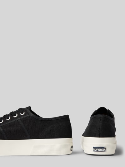 Superga Sneakersy z detalem z logo model ‘2740 PLATFORM’ Czarny 2