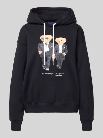 Polo Ralph Lauren Bluza z kapturem z nadrukiem z motywem BLACK 2