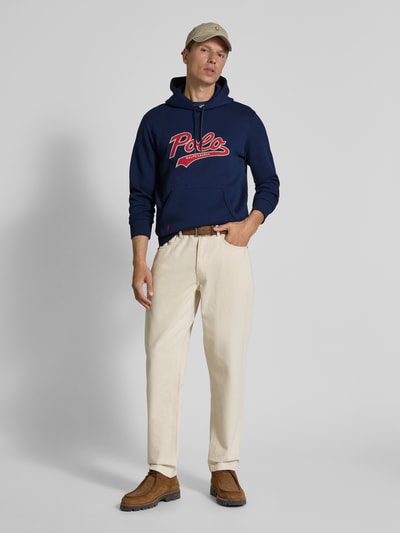 Polo Ralph Lauren Hoodie van puur katoen Marineblauw - 1