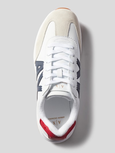 ARMANI EXCHANGE Sneaker mit Label-Details Weiss 4