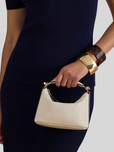 Lauren Ralph Lauren Henkeltasche mit Schulterriemen Weiss 5