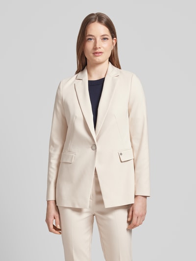 comma Blazer mit Knopfverschluss Sand 4