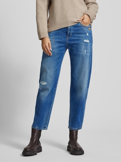 Gang Jeans in verkorte pasvorm, model 'IDA' Blauw - 4