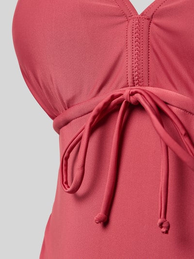Mamalicious Umstands-Badeanzug mit Schleifen-Detail Modell 'MOLLY' Pink 2