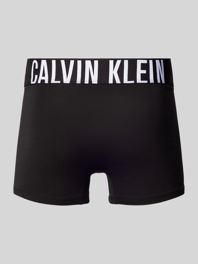 Calvin Klein Underwear Trunks mit Label-Bund im 3er-Pack Black 3