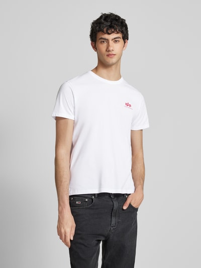 Alpha Industries T-Shirt mit Rückenprint Weiss 4