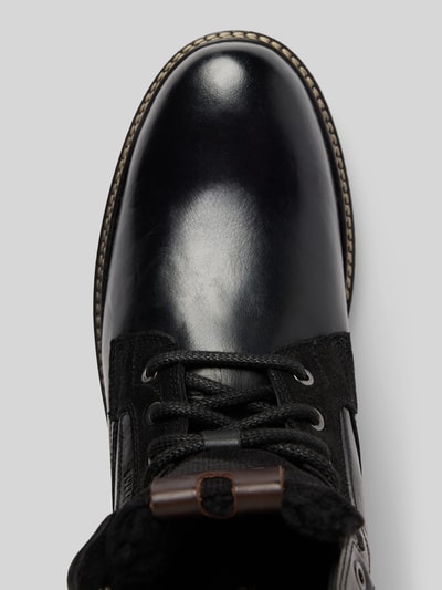 BULLBOXER Schnürstiefel mit Label-Detail Black 3
