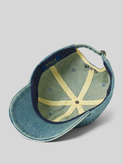 Polo Ralph Lauren Basecap aus reiner Baumwolle Jeansblau 2