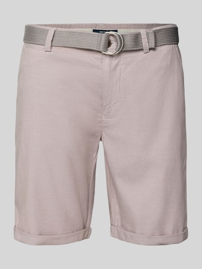 MCNEAL Slim Fit Chino-Shorts mit Gesäßtaschen Beige 2