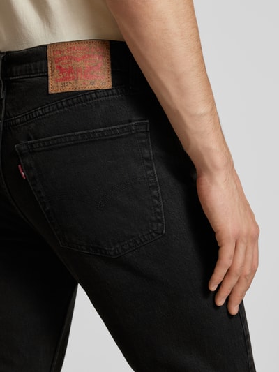 Levi's® Slim fit jeans met 5-pocketmodel, model '515' Antraciet - 3