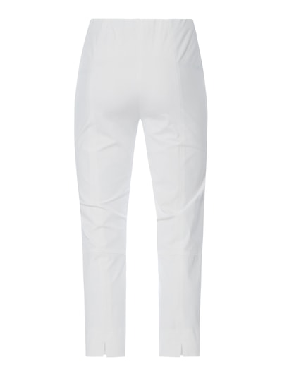 Raffaello Rossi Slim Fit Stretchhose in 7/8-Länge  Weiss 3