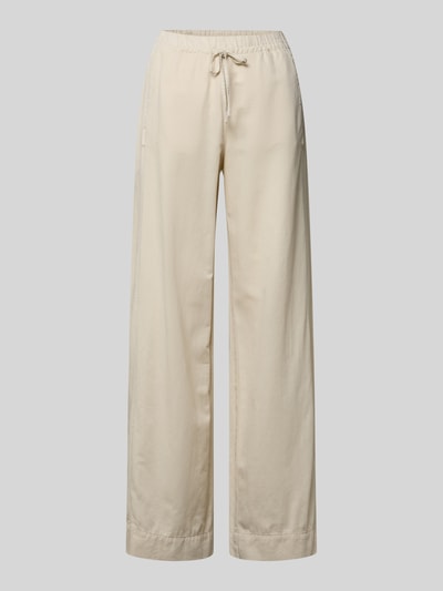 Marc O'Polo Loose Fit Leinenhose aus Baumwoll-Leinen-Mix Stein 2
