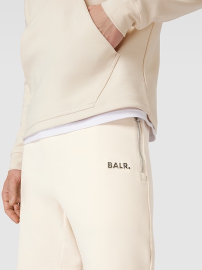 Balr. Sweatshorts mit Label-Applikation Modell 'Q-Series' Offwhite 3