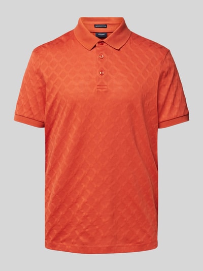 JOOP! Collection Regular Fit Poloshirt mit kurzer Knopfleiste Modell 'Blake' Rostrot 2