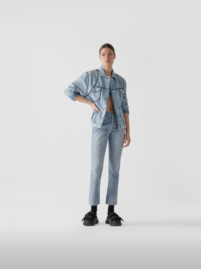 Nina Ricci Jeansjacke mit Pattentaschen Jeans 1