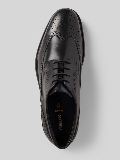 Geox Derby aus Leder Modell 'DUBLIN' Black 3