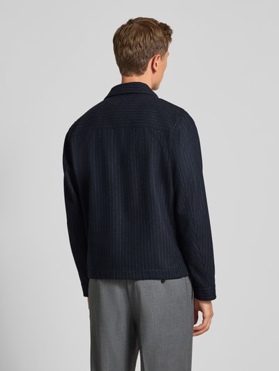 Tiger Of Sweden Jack van wolmix met tweewegsritssluiting Donkerblauw - 5