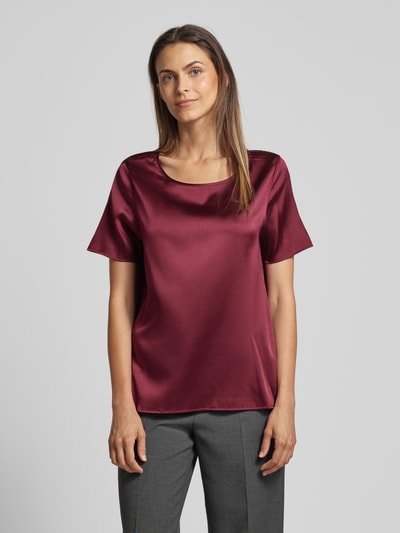 (The Mercer) N.Y. Blusenshirt mit Rundhalsausschnitt Bordeaux 4