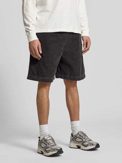 Carhartt Work In Progress Szorty jeansowe z elastycznym pasem Model 'Reynold' Ciemnoszary 4
