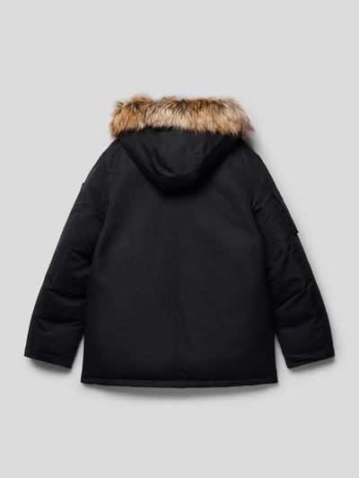 Polo Ralph Lauren Teens Parka mit Kunstfellbesatz Black 3
