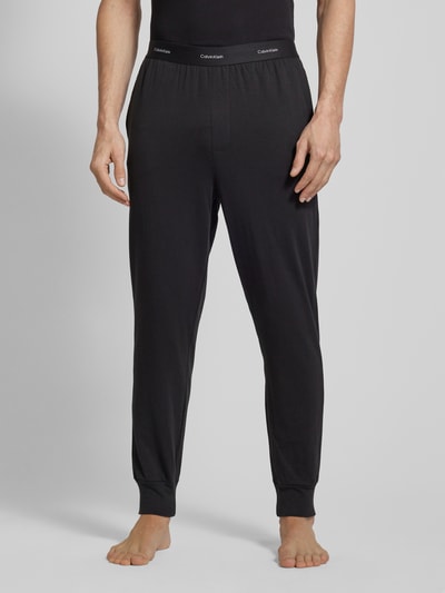 Calvin Klein Underwear Regular Fit Sweatpants mit Label-Bund Black 4