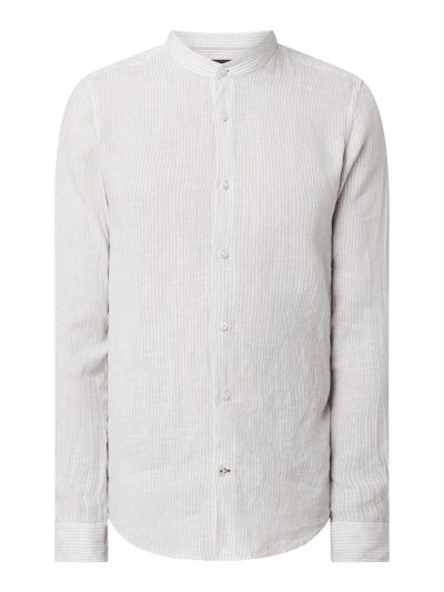 JOOP! Collection Slim fit linnen overhemd, model 'Pebo' Beige - 2