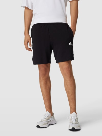 ADIDAS SPORTSWEAR Korte broek met labelprint Zwart - 4