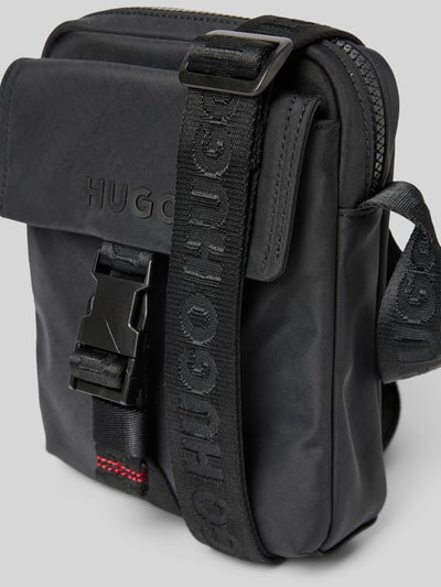 HUGO Handtasche mit Label-Detail Modell 'Marsel' Black 2