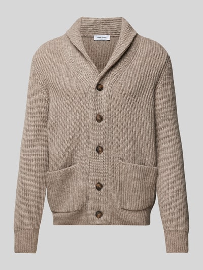 GRAN SASSO Strickjacke mit Knopfleiste Sand 2