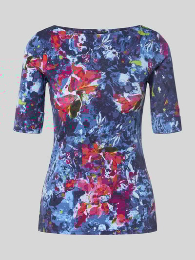 Lauren Ralph Lauren T-shirt met 1/2-mouwen, model 'JUDY' Bleu gemêleerd - 2