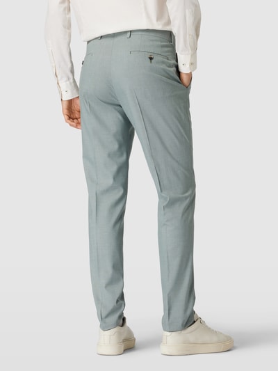 s.Oliver BLACK LABEL Pantalon met fijn motief Groen - 5