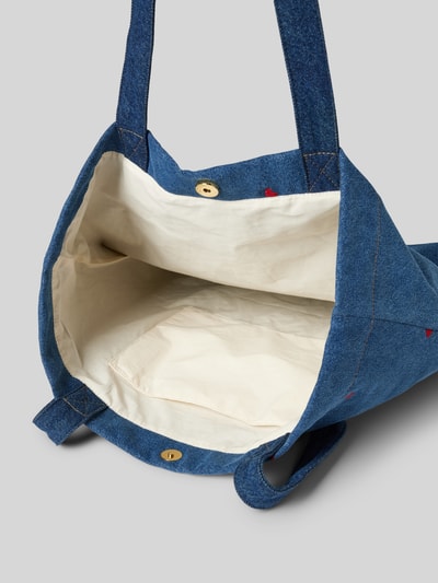 WOUF Handtasche in Denim-Optik Jeansblau 5