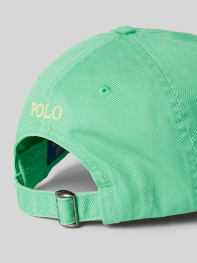 Polo Ralph Lauren Czapka z daszkiem z wyhaftowanym logo Zielony 3