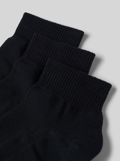 Levi's® Socken mit Label-Detail Modell 'MID CUT BATWING LOGO' im 3er-Pack Black 2