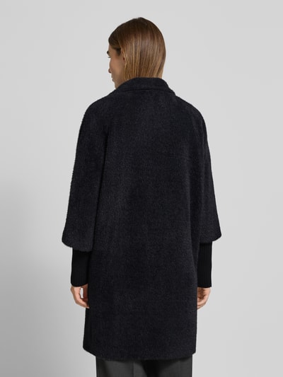 comma Jas met opstaande kraag Zwart - 5