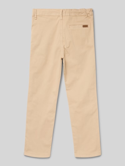 Blue Seven Regular Fit Chino mit Gürtelschlaufen Camel 3
