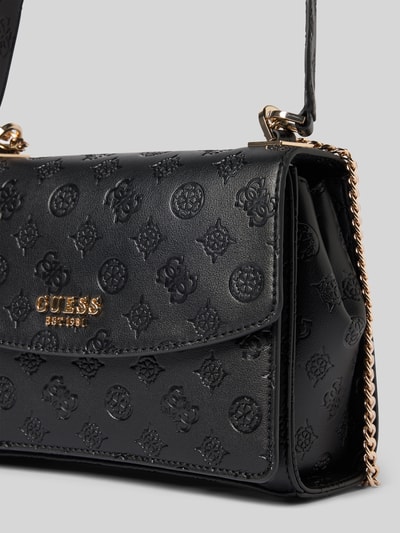 Guess Handtasche mit Label-Applikation Modell 'PHOEBE' Black 3