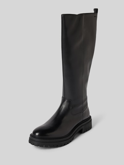 Geox Stiefel aus Leder mit Reißverschluss Modell 'IRIDEA' Black 1