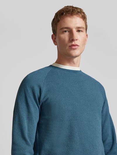 Jack & Jones Strickpullover mit Rundhalsausschnitt Ocean Melange 3