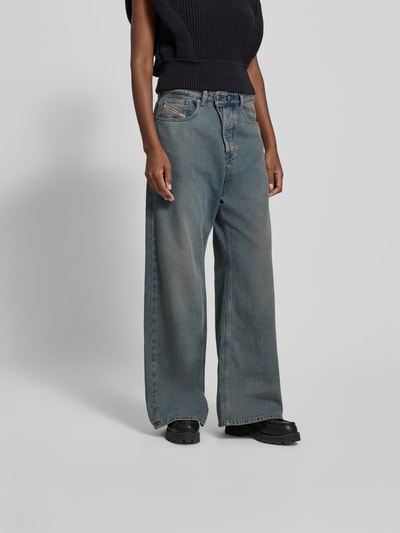 Diesel WideFit Jeans mit 5-Pocket-Design Hellblau 4