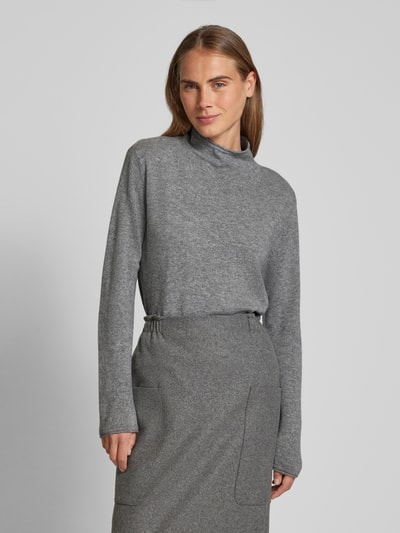 Luisa Cerano Gebreide pullover met turtleneck Middengrijs - 4