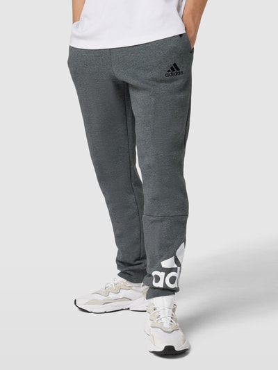 ADIDAS SPORTSWEAR Sweatpants mit Logo-Stitching Dunkelgrau 4