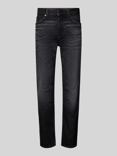 BOSS Orange Regular fit jeans van katoenmix, model 'RE.MAINE BO' Antraciet - 2