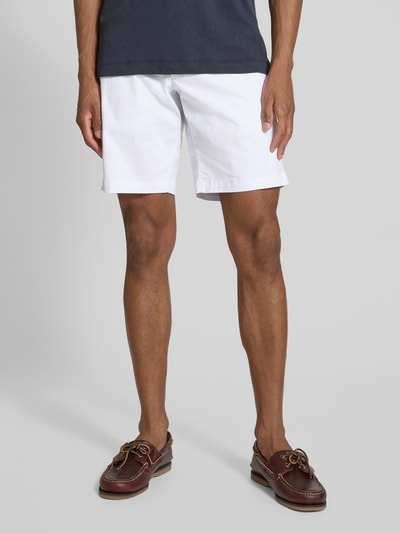 Tommy Hilfiger Slim fit korte chino van een mix van katoen en elastaan Wit - 4