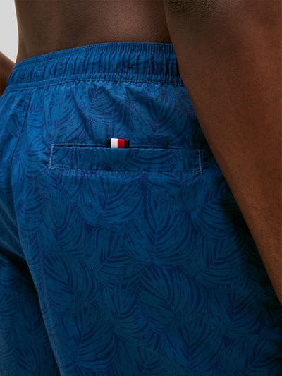 Tommy Hilfiger Regular Fit Badehose mit Logo Print Dunkelblau 3