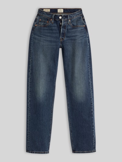 Levi's® 300 straight fit jeans van katoenmix in 5-pocketmodel Blauw - 2